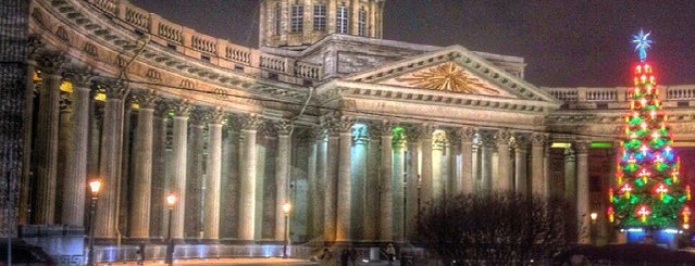 The Kazan Cathedral is one of Orte, die Stanislav gefallen.