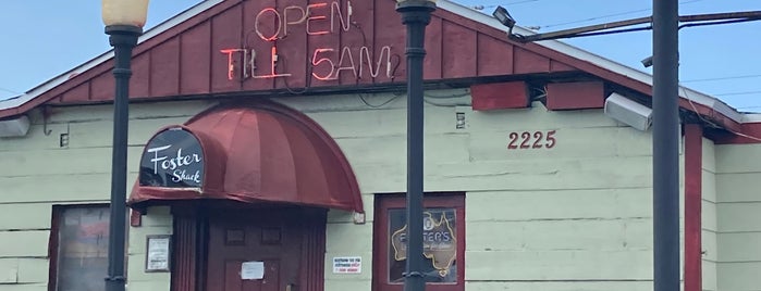 Fosters shack is one of West Palm.