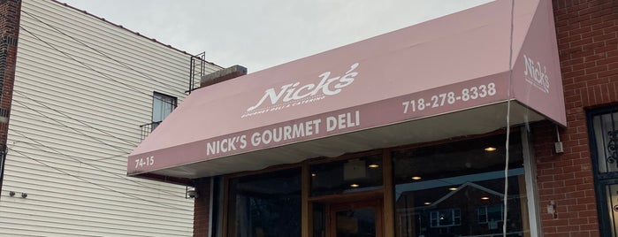Nick's Gourmet Deli is one of Debi's Hotspots.