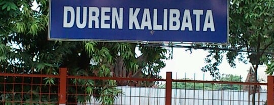 Stasiun Duren Kalibata is one of Jaringan Kalibata Raya.