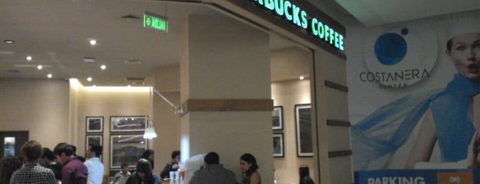 Starbucks is one of Santiago de Chile.