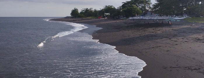 Kusamba beach is one of Bali.