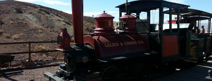 Calico Railroad is one of U.S. Heritage Railroads & Museums with Excursions.