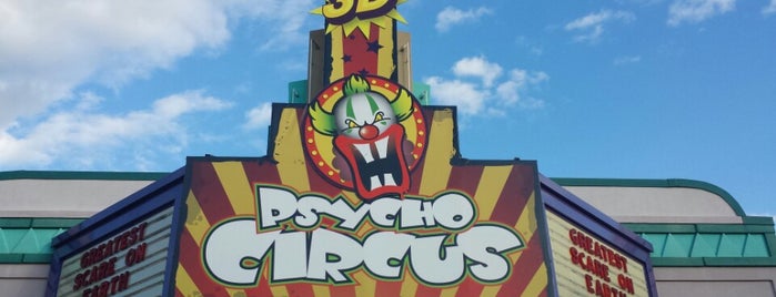 Pyscho Circus is one of Dorney Park Halloween Haunt.