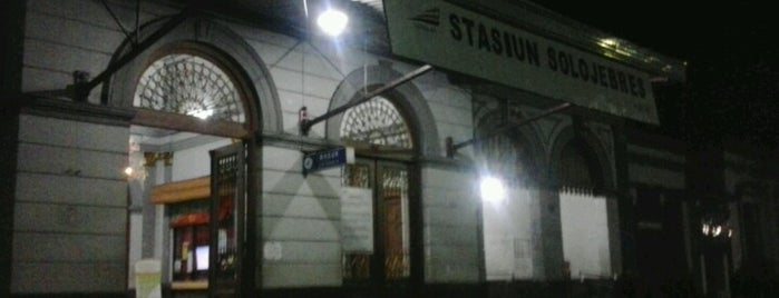Stasiun Solo Jebres is one of Train Station Java.