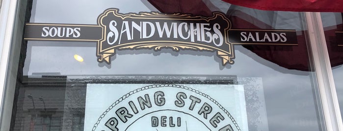 Spring Street Deli is one of Sam’s Liked Places.
