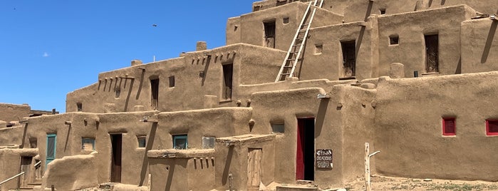 Taos Pueblo is one of New Mexico Trip + Taos Skiing.