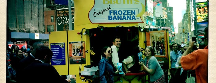 Bluth's Frozen Banana Stand is one of NYC Food.