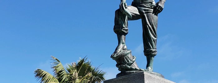 Richard Henry Dana Jr. Statue is one of California.