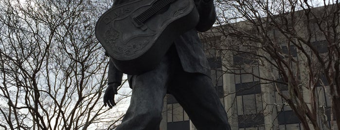Statue of Elvis is one of US Road trip - November 2017.