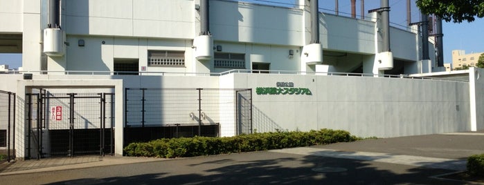 俣野公園・横浜薬大スタジアム is one of Baseball Stadium.