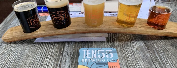Ten55 Brewing and Sausage House is one of Arizona trip breweries.