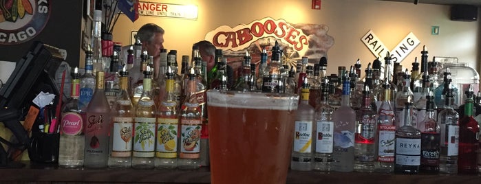 Caboose's Bar & Grill is one of Best Bars in Illinois to watch NFL SUNDAY TICKET™.