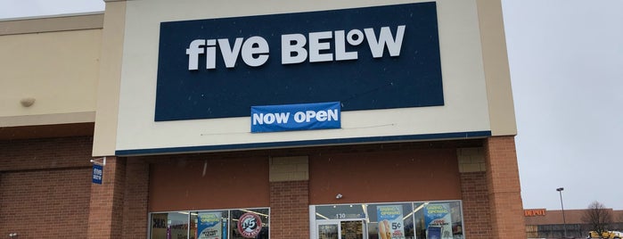 Five Below is one of Locais curtidos por Meredith.