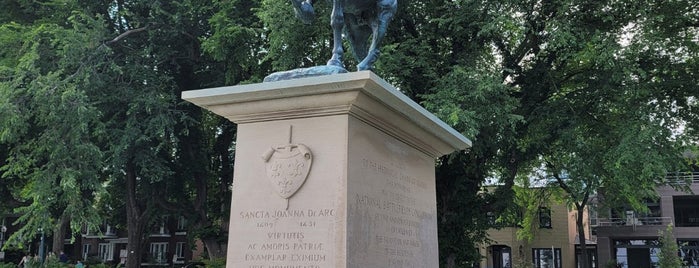 Jardin Jeanne d'Arc is one of Québec City.