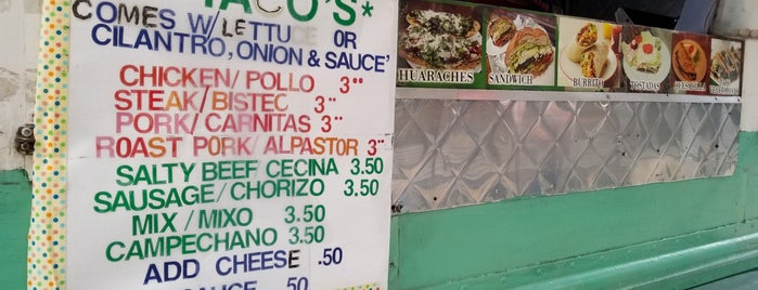 Mexican Tortas & Taco Truck is one of Tempat yang Disukai Ehtesh.