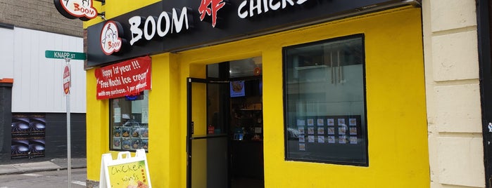 Boom Crispy Chicken is one of Boston food.