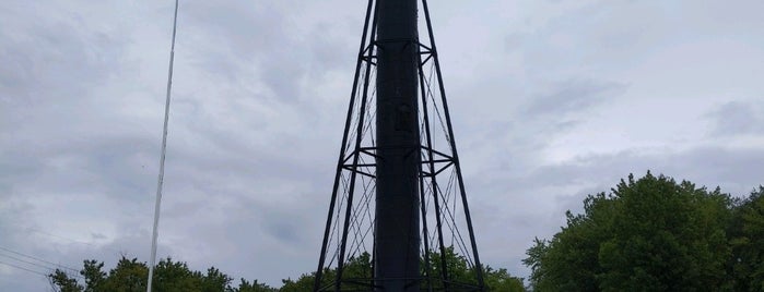 Finn's Point Lighthouse is one of NJ Lighthouse Challenge.