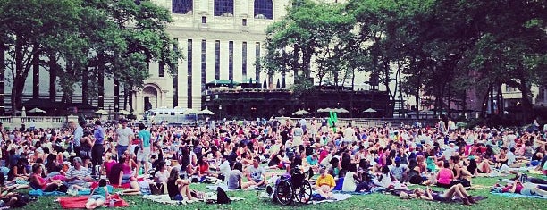 Bryant Park is one of Must see in New York City.