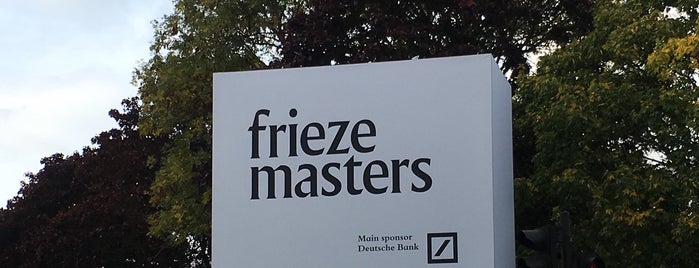 Frieze Masters is one of London.