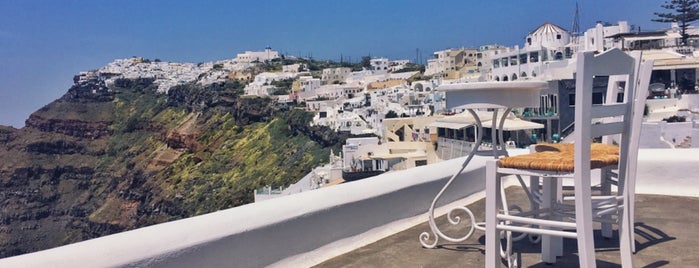 Galini Hotel is one of Santorini.