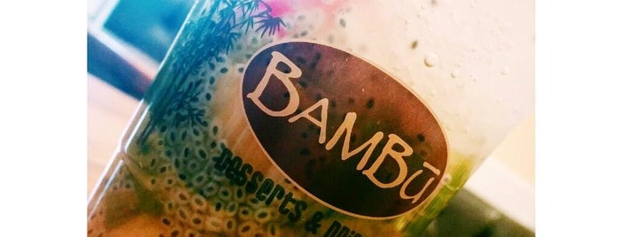 Bambu Desserts & Drinks is one of Robin’s Liked Places.