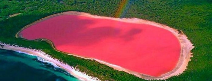 Lake Hillier is one of Viníciusさんの保存済みスポット.