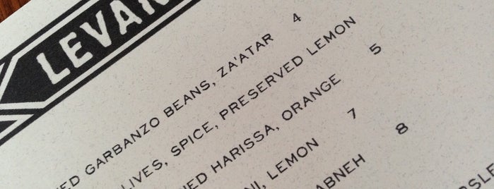 Levant is one of PDX - To Try.