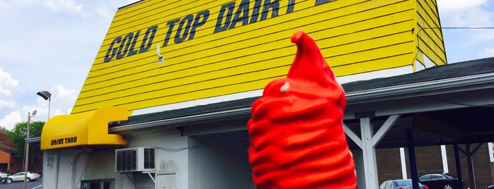 Gold Top Dairy Bar is one of The 7 Best Places for Soft Serve in Cincinnati.