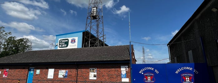 Brunton Park is one of Football grounds.