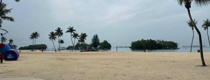 Siloso Beach is one of Enchanting Singapore.