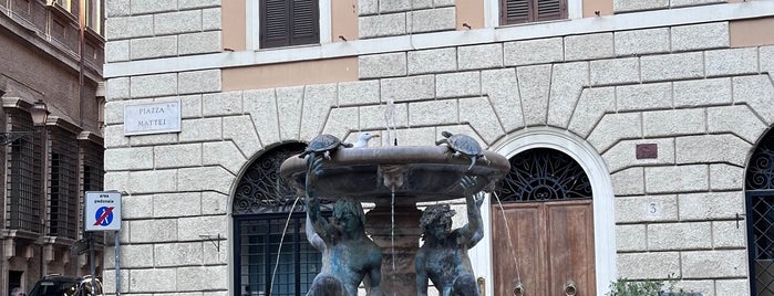 Turtle Fountain is one of Rome.