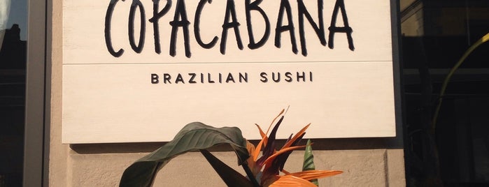 Copacabana is one of Sushi/Fusion/Oriental.