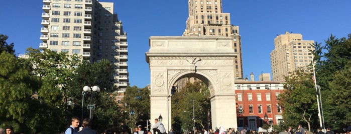 Washington Square Park is one of NYC.