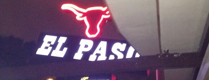 El Paso is one of Booze in the hole.