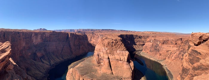 Horseshoe Bend Overlook is one of Melanieさんのお気に入りスポット.