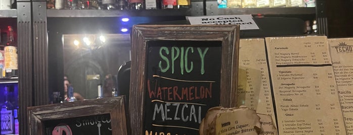 Techo Mezcaleria & Agave Bar is one of Austin’s Thirsty.