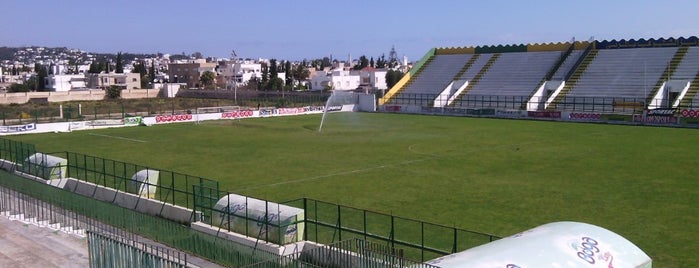 Stade Abdelaziz Chtioui (ASM) is one of Football Stadiums (TN).
