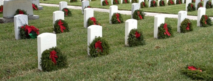 Saint Augustine National Cemetery is one of Lugares guardados de Kimmie.