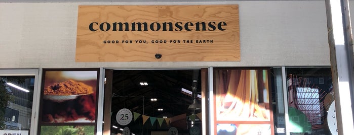 Commonsense Organics is one of Wellington regular check-ins.
