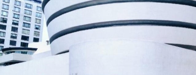 Solomon R Guggenheim Museum is one of NYspots.