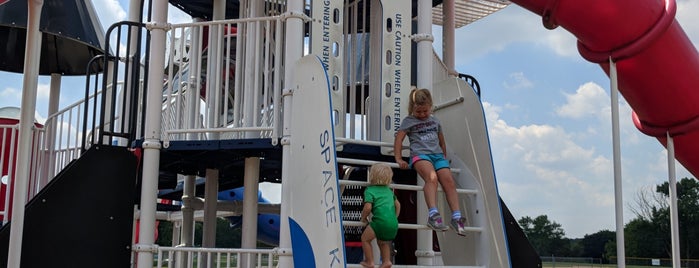 Spaceship Playground at Village Green is one of Our Parks.