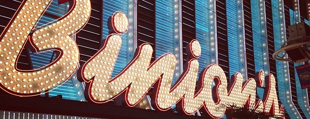 Binion's Gambling Hall is one of Vegas !.