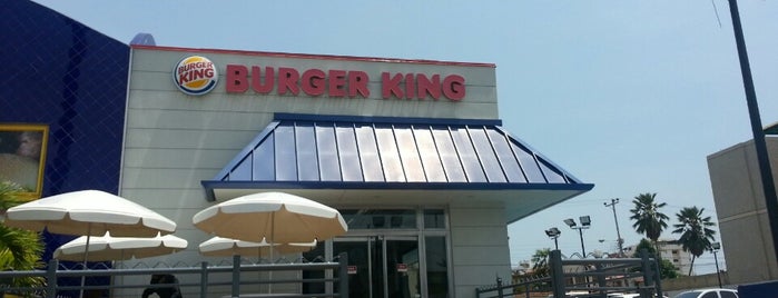 Burger King is one of Los mejores para comer.