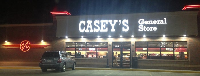 Casey's General Store is one of Tempat yang Disukai Meredith.