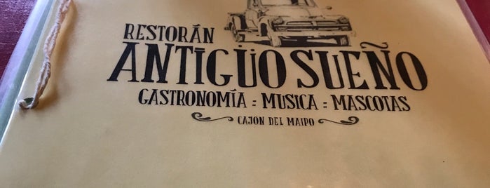 Restaurante Antiguo Sueño is one of Locais curtidos por Patricio.