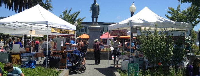 Arcata Plaza is one of Roadtrip 101.