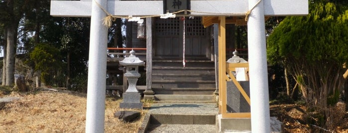 山神神社 is one of 参拝神社.