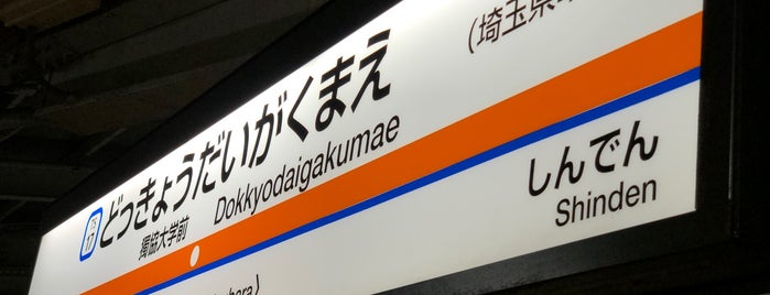 Dokkyodaigakumae Station (TS17) is one of Soka-City.