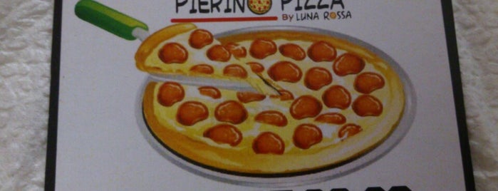 Pierino pizza is one of สถานที่ที่บันทึกไว้ของ Cynthia.